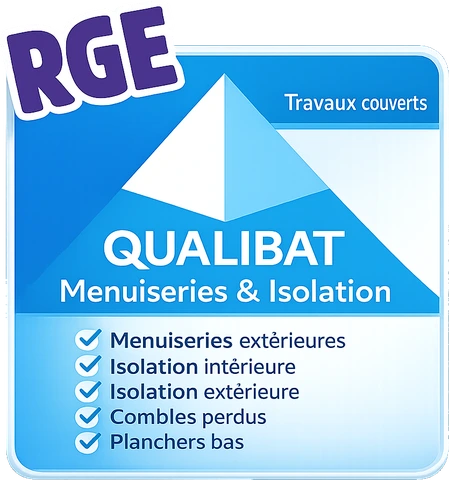 Certification Qualibat RGE (Reconnu Garant de l Environnement)